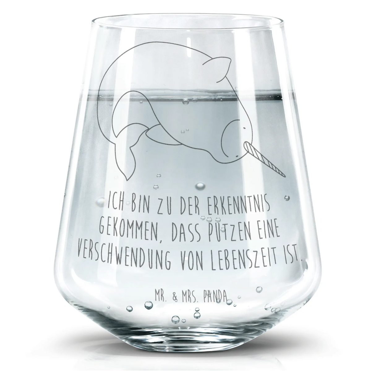 Trinkglas Narwal Wasserglas, Becherglas, Trinkgefäß, Designglas, Glas, Geschenkglas, Glasbecher, Trinkglas, Panda Glas, Allzweckglas, getränkebecher, Wasserbecher, Saftglas, Tumbler Glas, Limonadenglas, Dekoglas, Meer, Urlaub, Meerestiere, Aufräumen, Junggesellin, Hausfrau, Kinderzimmer, Narwal, Putzen, Wal
