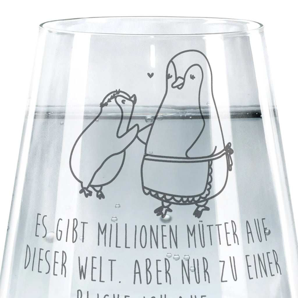 Drinking glass Penguin with child Family, Father's Day, Mother's Day, brother, sister, Mom, Dad, Mommy, Gift, Mother, Mummy, Birthday