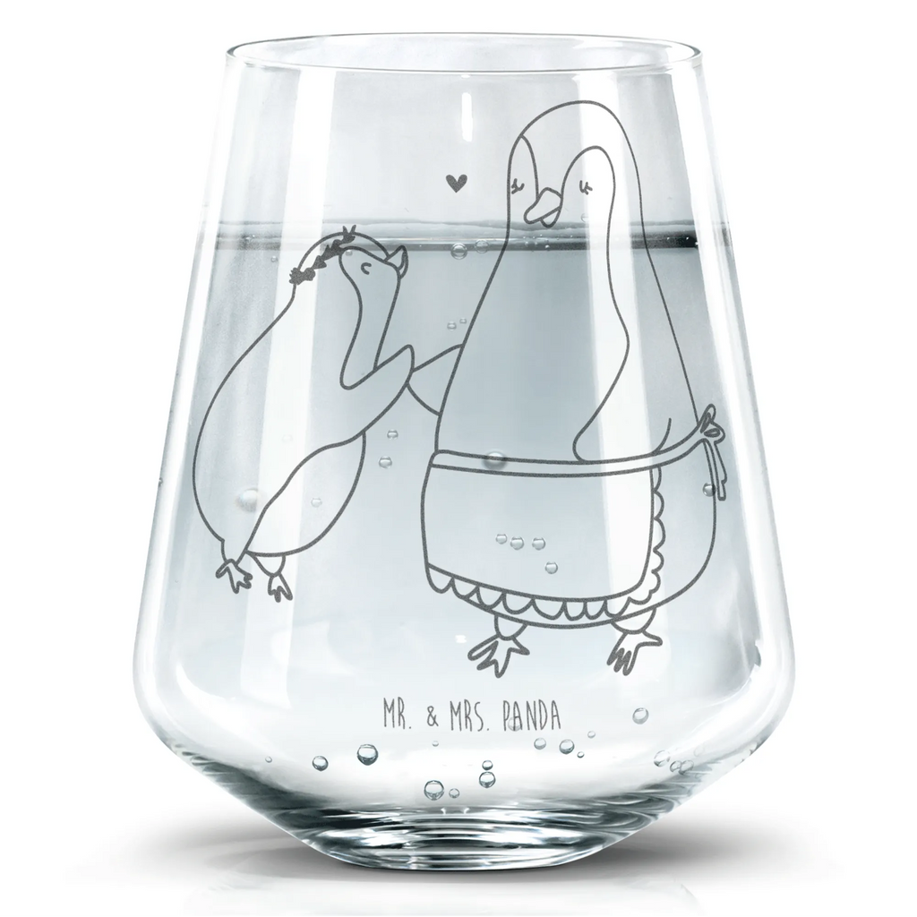 Drinking glass Penguin with child Family, Father's Day, Mother's Day, brother, sister, Mom, Dad, Mommy, Gift, Mother, Mummy, Birthday