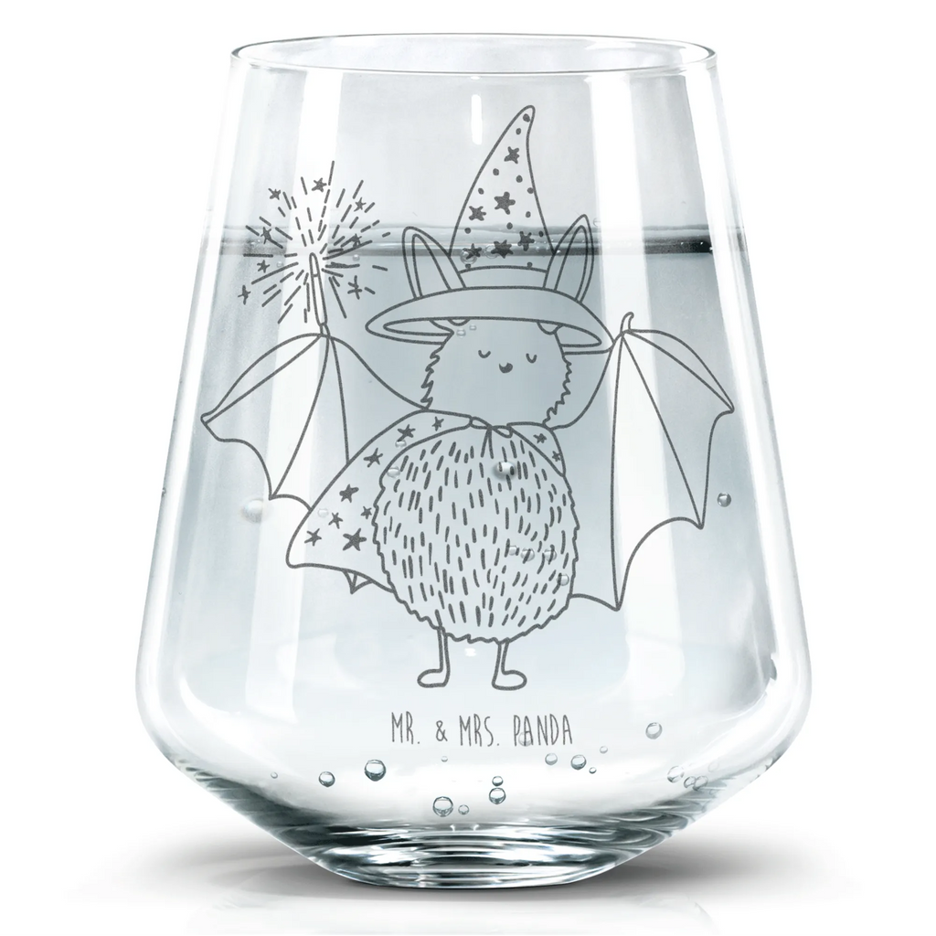 Drinking glass bat wizard small animals, cute, funny, cute animal motives, hand drawn, small world, funny sayings, good mood, happy, gifts, gift ideas, special gifts, animal lover, card, get in, bats, magicians, women, Bats, sorcerers