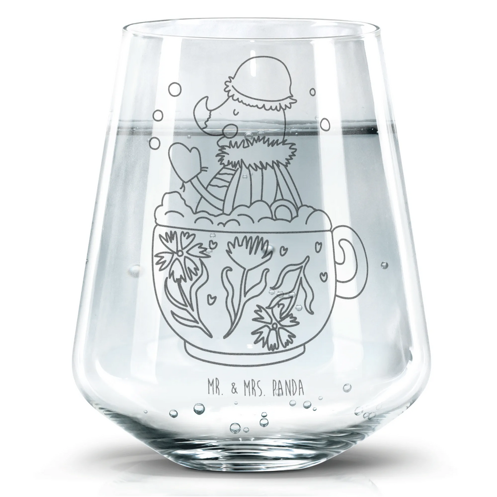 Drinking glass Moth foam bath small animals, cute, funny, cute animal motives, hand drawn, small world, funny sayings, good mood, happy, gifts, gift ideas, special gifts, animal lover, card, bubble bath, bathroom, dreaming, bath, bathing, time management, goals, WC, Moth, dreamy, bathroom decoration, cup