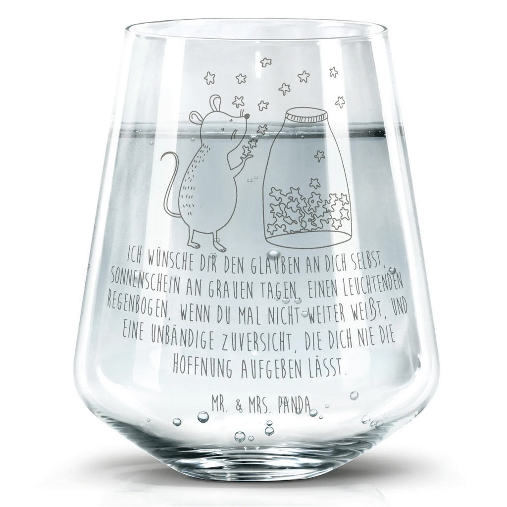 Drinking glass Mouse Stars small animals, cute, funny, cute animal motives, hand drawn, small world, funny sayings, good mood, happy, gifts, gift ideas, special gifts, animal lover, card, first child, baptism gift, baptism, dreams, birthday, wish, child birthday, Mouse, hope, child, stars, birth, pregnancy