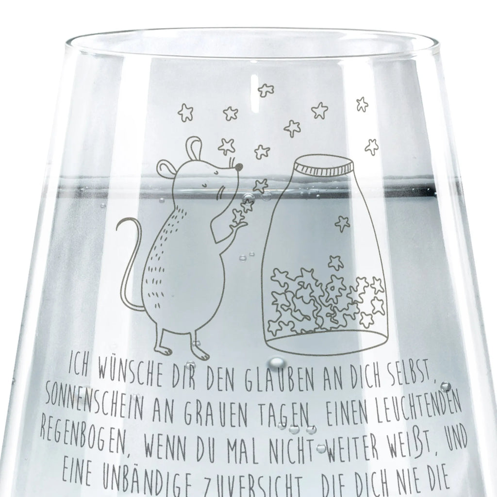 Drinking glass Mouse Stars small animals, cute, funny, cute animal motives, hand drawn, small world, funny sayings, good mood, happy, gifts, gift ideas, special gifts, animal lover, card, first child, baptism gift, baptism, dreams, birthday, wish, child birthday, Mouse, hope, child, stars, birth, pregnancy