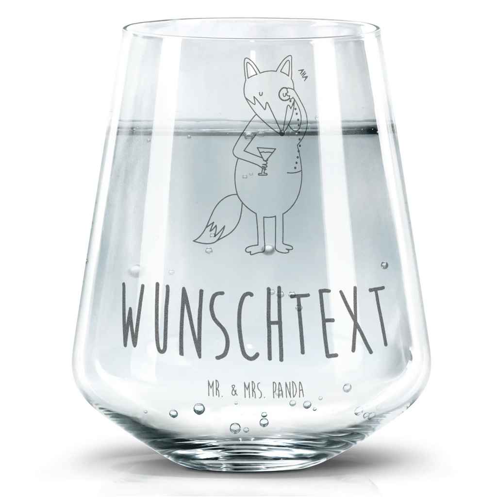 Personalized Drinking Glass Fox lord fox, foxes, forest wildlife, clever as a fox, animal lover, problem solving, words of consolation, saying funny, lovesickness gift, motivation saying