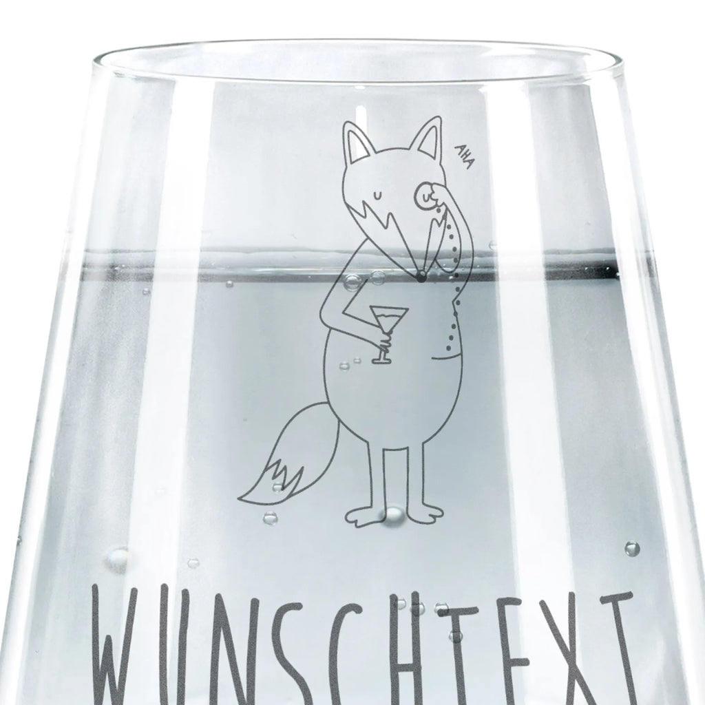 Personalized Drinking Glass Fox lord fox, foxes, forest wildlife, clever as a fox, animal lover, problem solving, words of consolation, saying funny, lovesickness gift, motivation saying