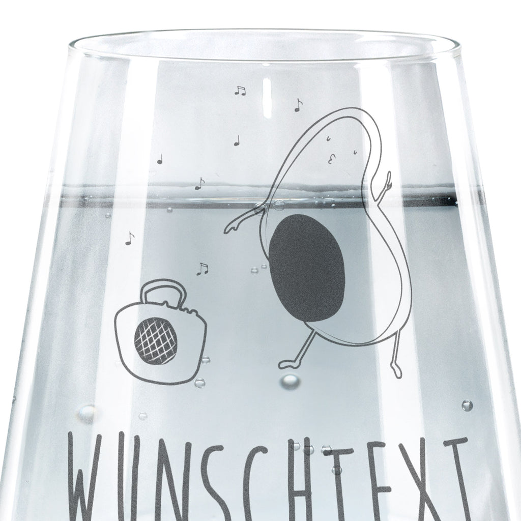 Personalisiertes Trinkglas Avocado Tanzen Trinkglas, Trinkglas mit Gravur, Wasserglas, Spülmaschinenfeste Trinkglser, Avocado, Veggie, Vegan, Gesund