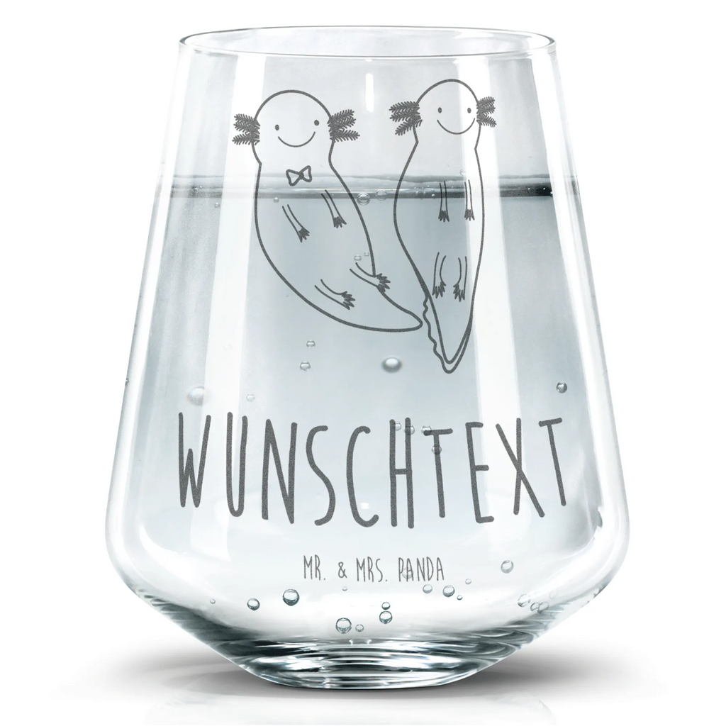 Personalized Drinking Glass axolotl Girlfriend Axolotl, Axelotl, marine animals, Mexican walking fish, salamander, great love, tail, fiancé, friend, amphibian, husband, anniversary, love, axolotl, valentine's day, proof of love, axolot