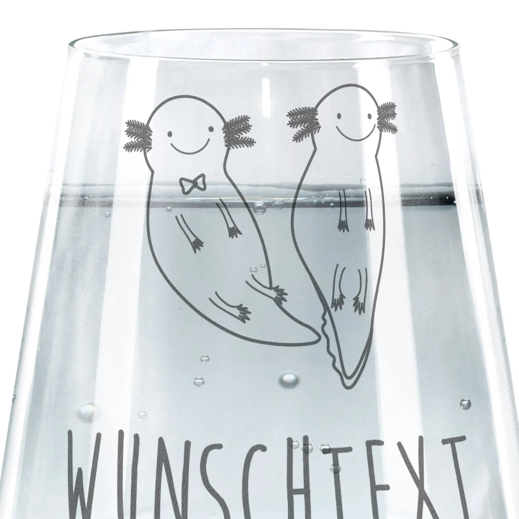 Personalized Drinking Glass axolotl Girlfriend Axolotl, Axelotl, marine animals, Mexican walking fish, salamander, great love, tail, fiancé, friend, amphibian, husband, anniversary, love, axolotl, valentine's day, proof of love, axolot