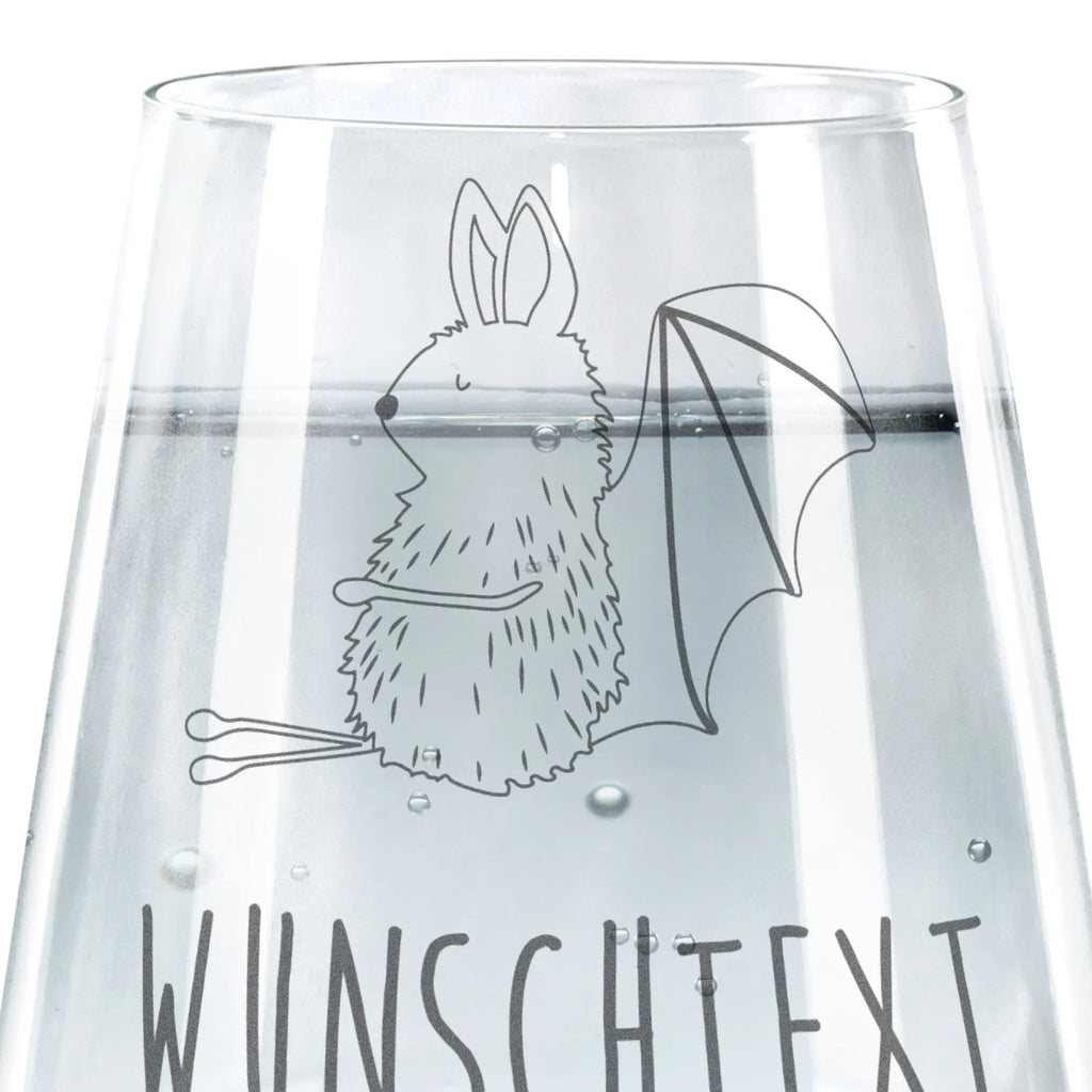 Personalized Drinking Glass bat Sit small animals, cute, funny, cute animal motives, hand drawn, small world, funny sayings, good mood, happy, gifts, gift ideas, special gifts, animal lover, card, bats, relax, bat, motivation