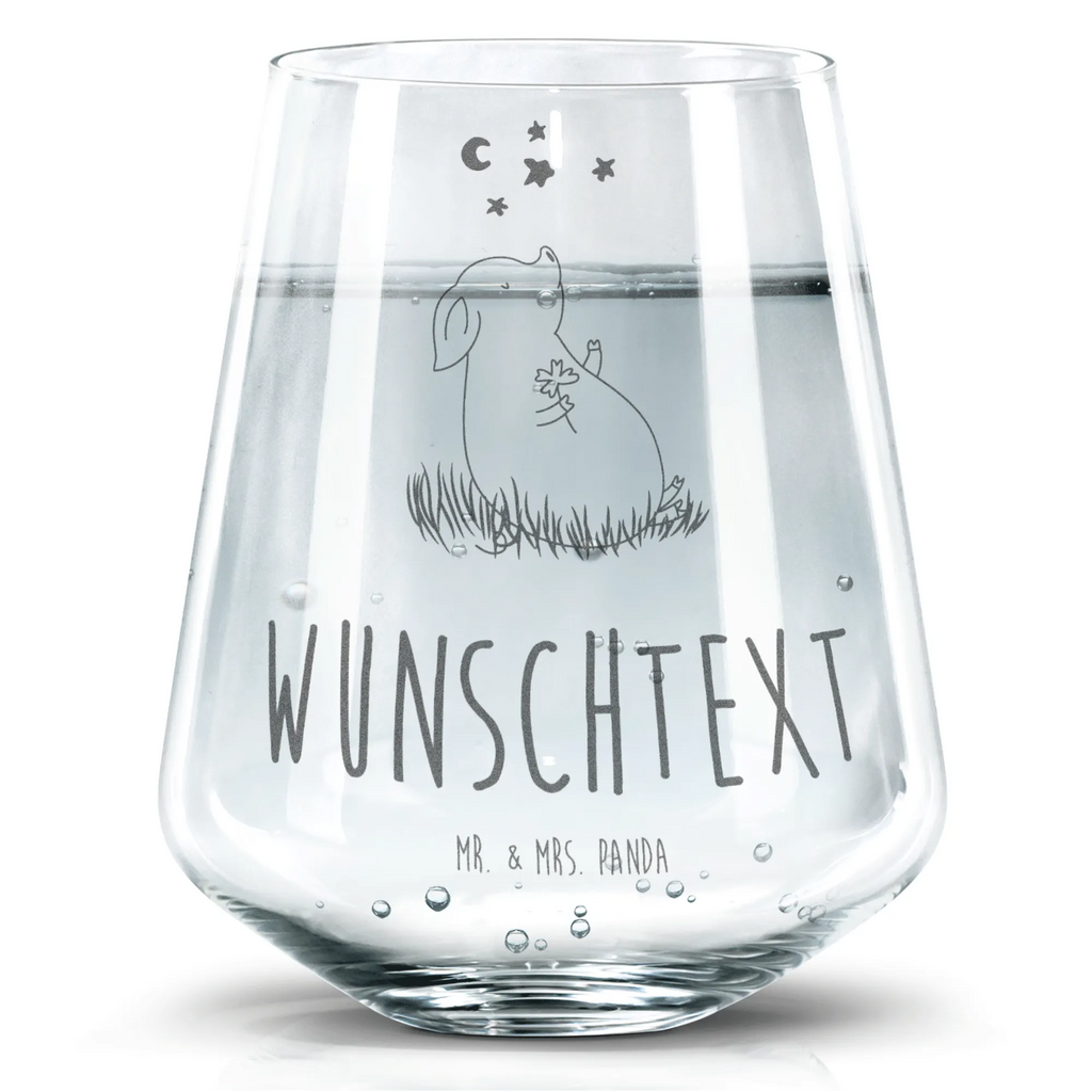 Personalized Drinking Glass Pig Luck small animals, cute, funny, cute animal motives, hand drawn, small world, funny sayings, good mood, happy, gifts, gift ideas, special gifts, animal lover, card, piglet, lucky charm, Lucky bastard. Luck, goals, asterisks, pig, stars, motivation, dreams