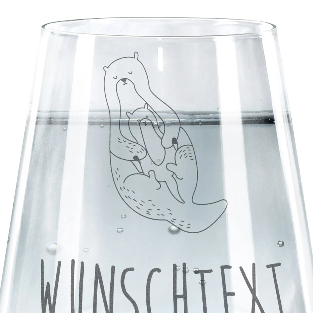 Personalized Drinking Glass otter child otter, marten, sea otter, European otter, water mammal, aquatic animal, baby otter, predator, water, otter gifts, animal lover, gift ideas for animal lovers, animal, mammal, water animal, gifts for people in love, Otter Sea Otter Lake Otter