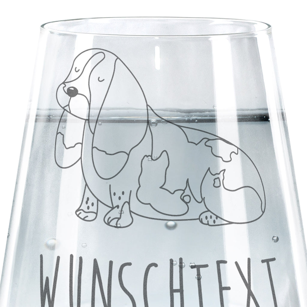 Personalisiertes Trinkglas Hund Basset Hound Trinkglas, Trinkglas mit Gravur, Wasserglas, Spülmaschinenfeste Trinkglser, Hund, Hundemotiv, Haustier, Hunderasse, Tierliebhaber, Hundebesitzer, Sprüche, Basset Hound, Basset, Hundeliebe, kinderlos