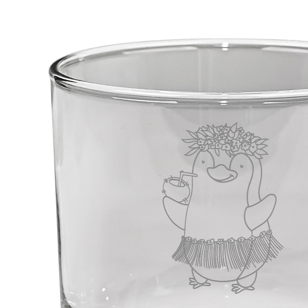 Personalisiertes Whiskey Glas Pinguin Kokosnuss Whiskeyglas mit Spruch, Whiskey Glas, Whiskey Glas mit Gravur, Whiskeylgas, Whiskey Glas mit Sprüchen, Pinguin, Pinguine, Aloha, Hawaii, Urlaub, Kokosnuss