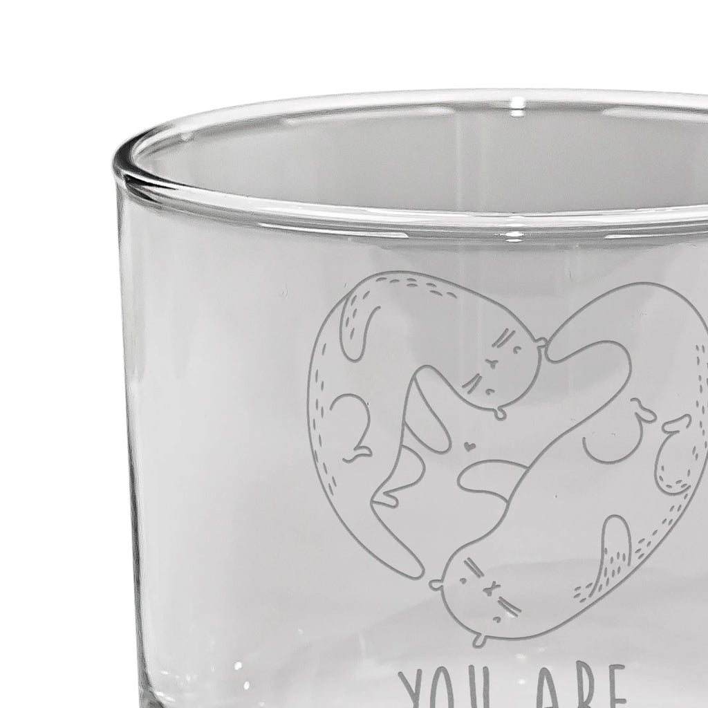 Whiskey Glas Otter Herz Whiskeyglas mit Spruch, Whiskey Glas mit Sprüchen, Whiskey Glas, Gravur Whiskyglas, Whiskey Glas mit Gravur, Whiskygläser, Whiskyglas mit Gravur, Whiskeylgas, Edle Whiskygläser, Whisky Gläser, Whiskey Tumbler, Otter, Fischotter, Seeotter, Liebesbeweis, Herz, Verlobung, Love you, Liebe, Liebesgeschenk, Hochzeitstag, gemeinsames Leben, Bessere Hälfte, Jahrestag