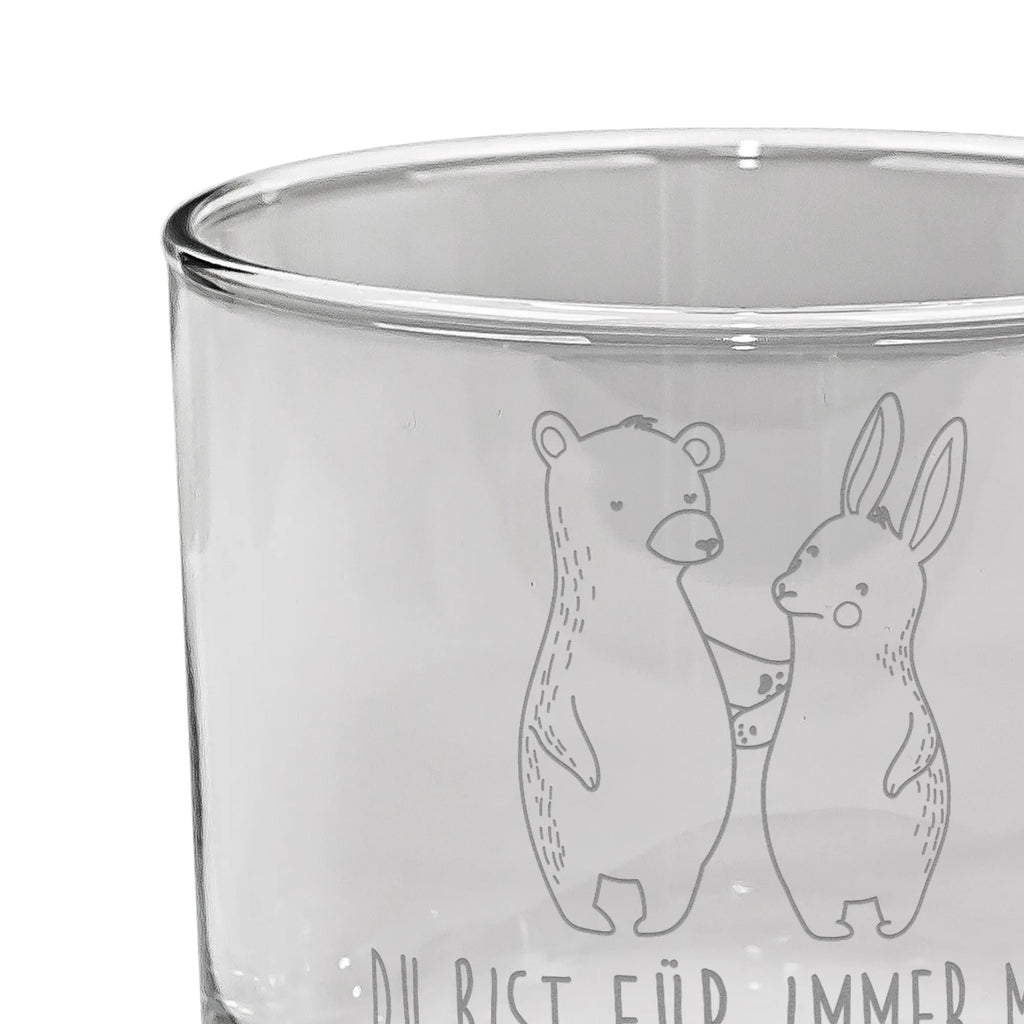 Whiskey Glass bear and rabbit Embrace Love, Loving, Two, Together, Marriage, Engagement, Proposal of marriage, Love gift, gift for her, gift for him, anniversary gift, rabbit, bear, best friend, friends, best friends