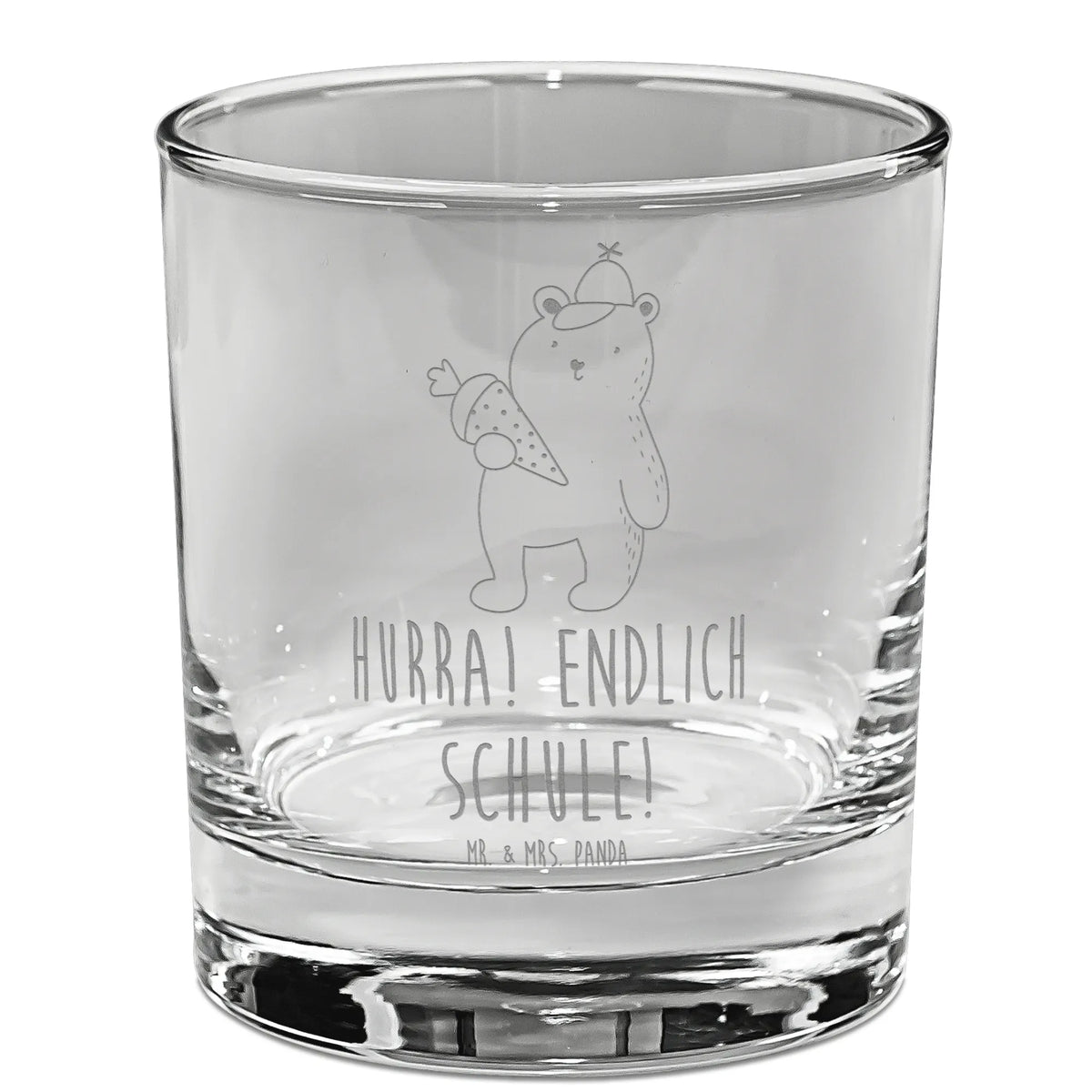Whiskey Glass bear School cone teddy bear, cuddly toy, School enrolment gift, School bag, First day of school gift, Primary school, Bear motif, School gift, Starting school