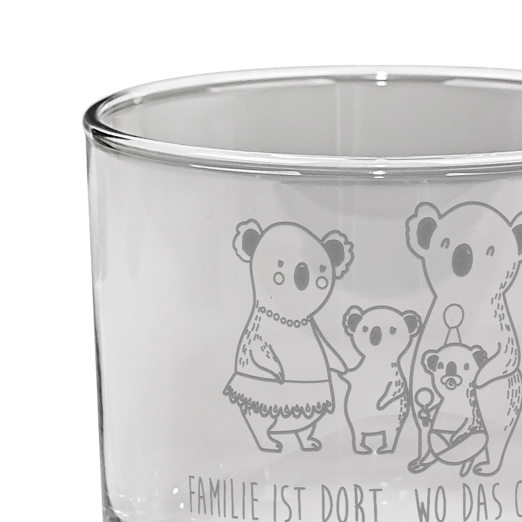Whiskey Glas Koala Familie Whiskygläser, Whiskeylgas, Whiskeyglas mit Spruch, Whiskey Glas, Whisky Gläser, Edle Whiskygläser, Whiskey Glas mit Gravur, Whiskey Glas mit Sprüchen, Whiskyglas mit Gravur, Whiskey Tumbler, Gravur Whiskyglas, Familie, Vatertag, Muttertag, Bruder, Schwester, Mama, Papa, Oma, Opa, Koala, Koalas, Family, Familienleben, Kinder, Geschwister