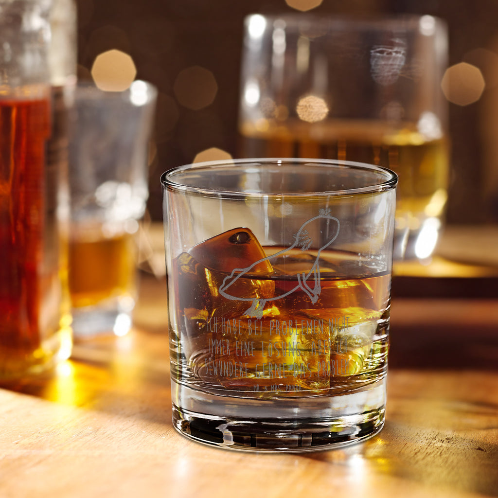 Whiskey Glas Axolotl schwimmt Whiskeylgas, Whiskey Glas, Whiskey Glas mit Gravur, Whiskeyglas mit Spruch, Whiskey Glas mit Sprüchen, Axolotl, Molch, Axolot, Schwanzlurch, Lurch, Lurche, Problem, Probleme, Lösungen, Motivation