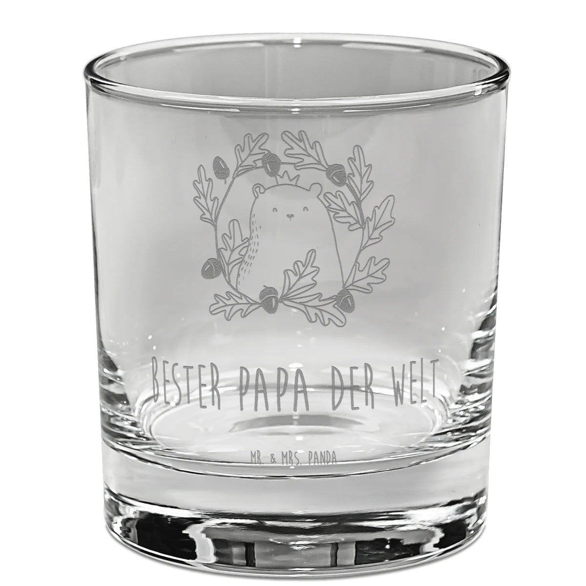 Szklanka do whisky Niedźwiedź król Niedźwiedź, Miś, Pluszowy miś