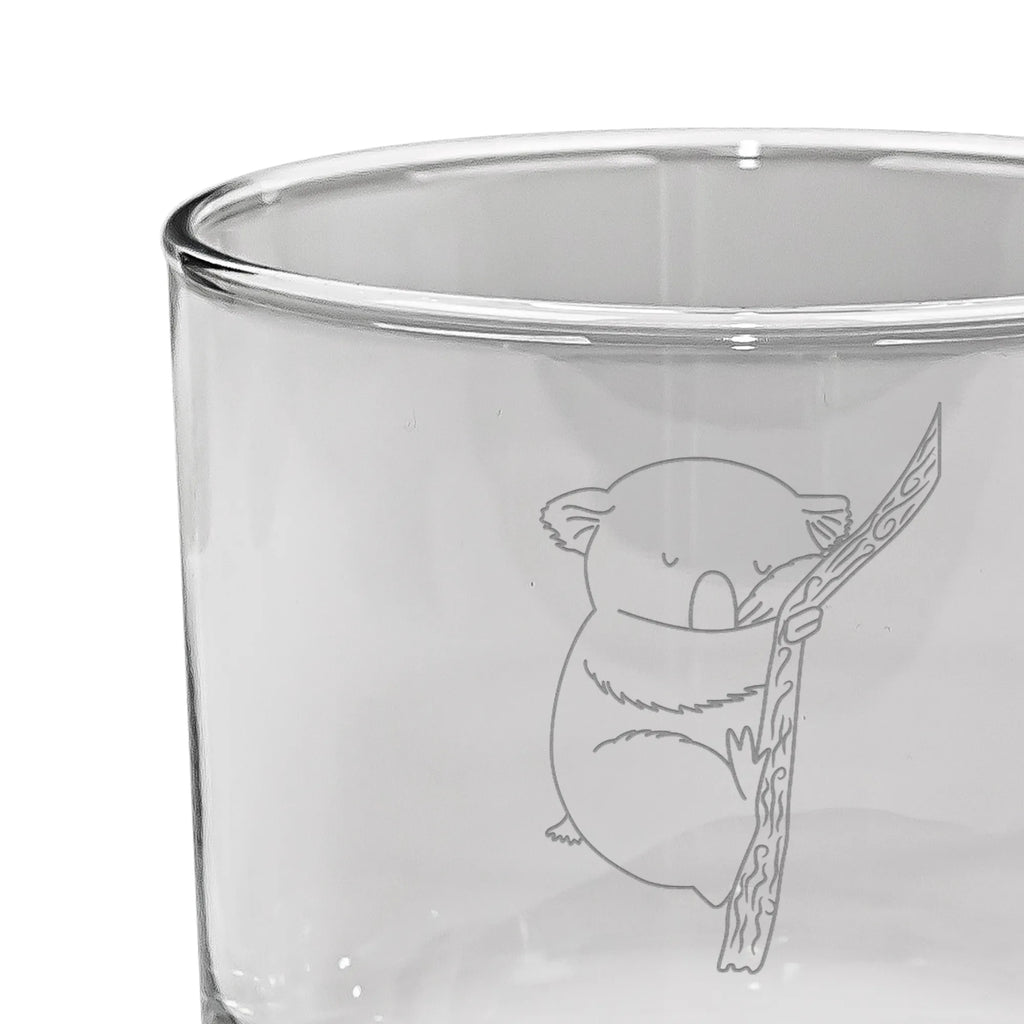 Personalized Whiskey Glass koala small animals, cute, funny, cute animal motives, hand drawn, small world, funny sayings, good mood, happy, gifts, gift ideas, special gifts, animal lover, card, dream, Koala, koala bear, bedroom, dreamland, sleeping, bear