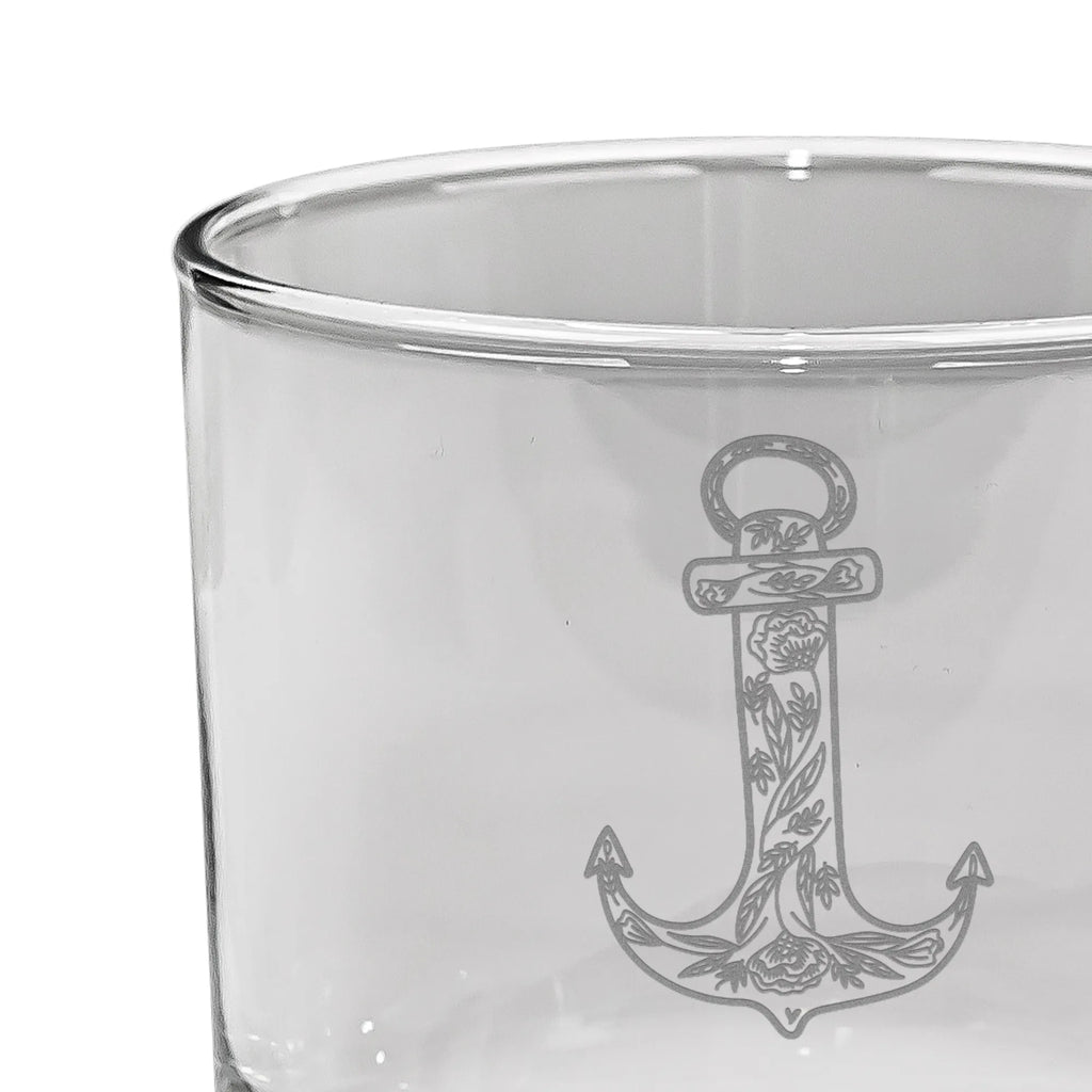 Spersonalizowana szklanka do whisky kotwica Niebieski Motywy zwierzęce, dobra energia, zabawne powiedzonka, zwierzęta