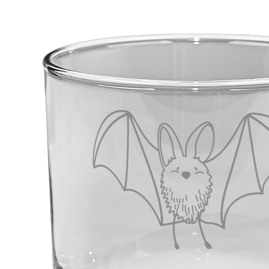 Personalized Whiskey Glass bat wing small animals, cute, funny, cute animal motives, hand drawn, small world, funny sayings, good mood, happy, gifts, gift ideas, special gifts, animal lover, card