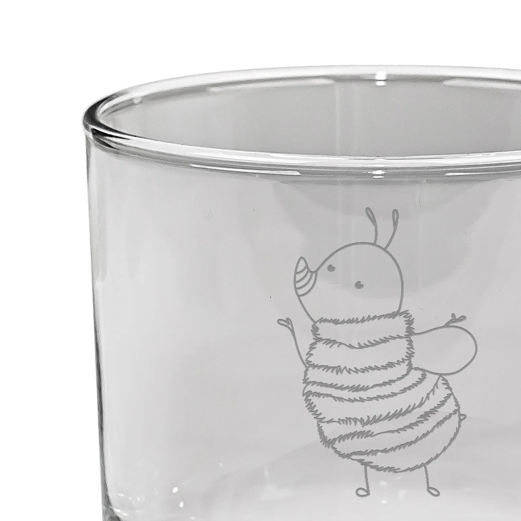Personalized Whiskey Glass bumblebee fluffy small animals, cute, funny, cute animal motives, hand drawn, small world, funny sayings, good mood, happy, gifts, gift ideas, special gifts, animal lover, card, Nature, Bee, Bumblebee, Fluffy, Flower