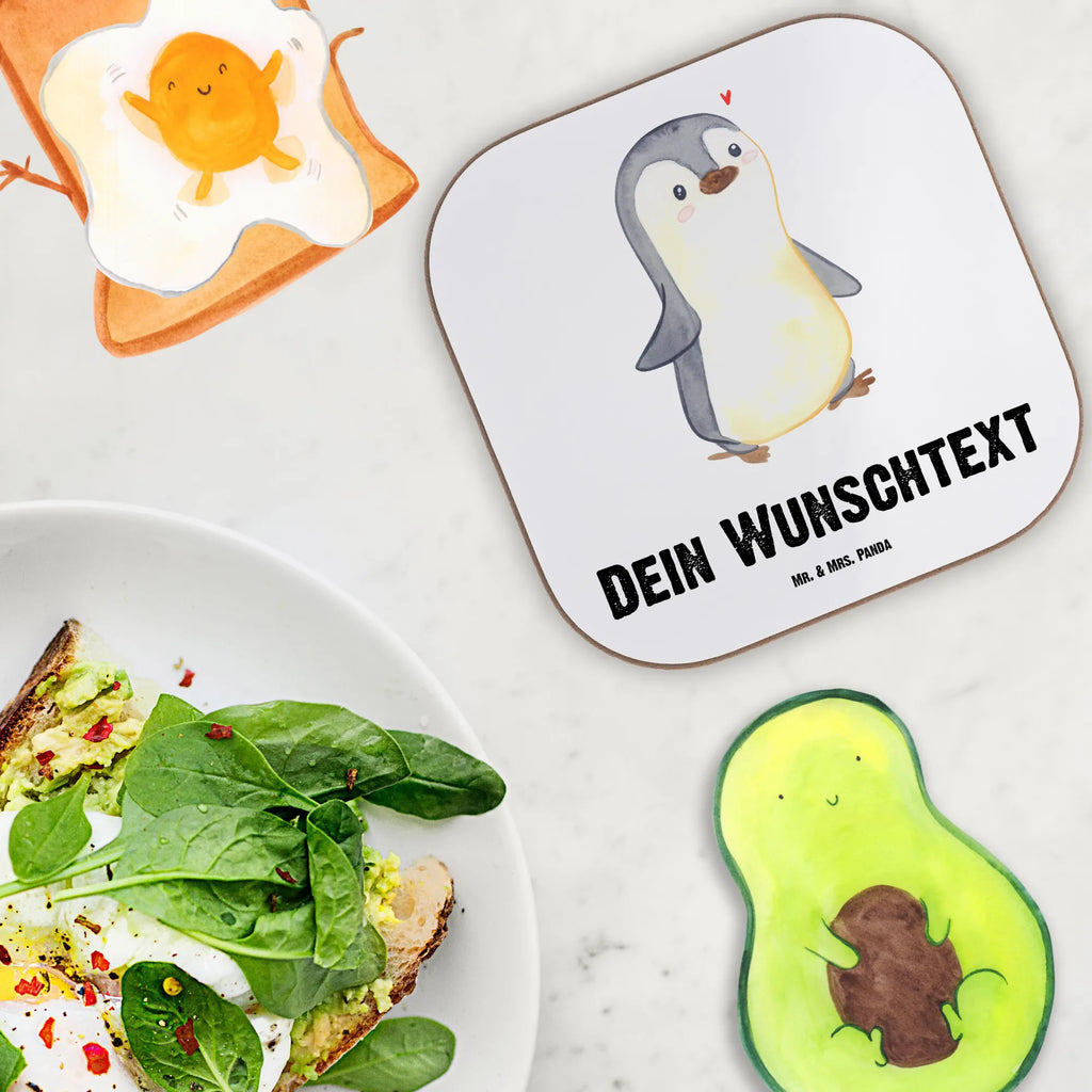 Personalisierter Untersetzer Pinguin Tourette Untersetzer mit Namen, Bedrucken, Personalisierte Glasuntersetzer, Peronalisierte Untersetzer Gläser, Namensaufdruck, Personalisieren, PErsonalisierte Bierdeckel, Personalisiert Getränkeuntersetzer, Personalisierte Untersetzer, Tics, Tourette Syndrom, Ticstörung, neuro-psychiatrische Erkrankung, Tourette