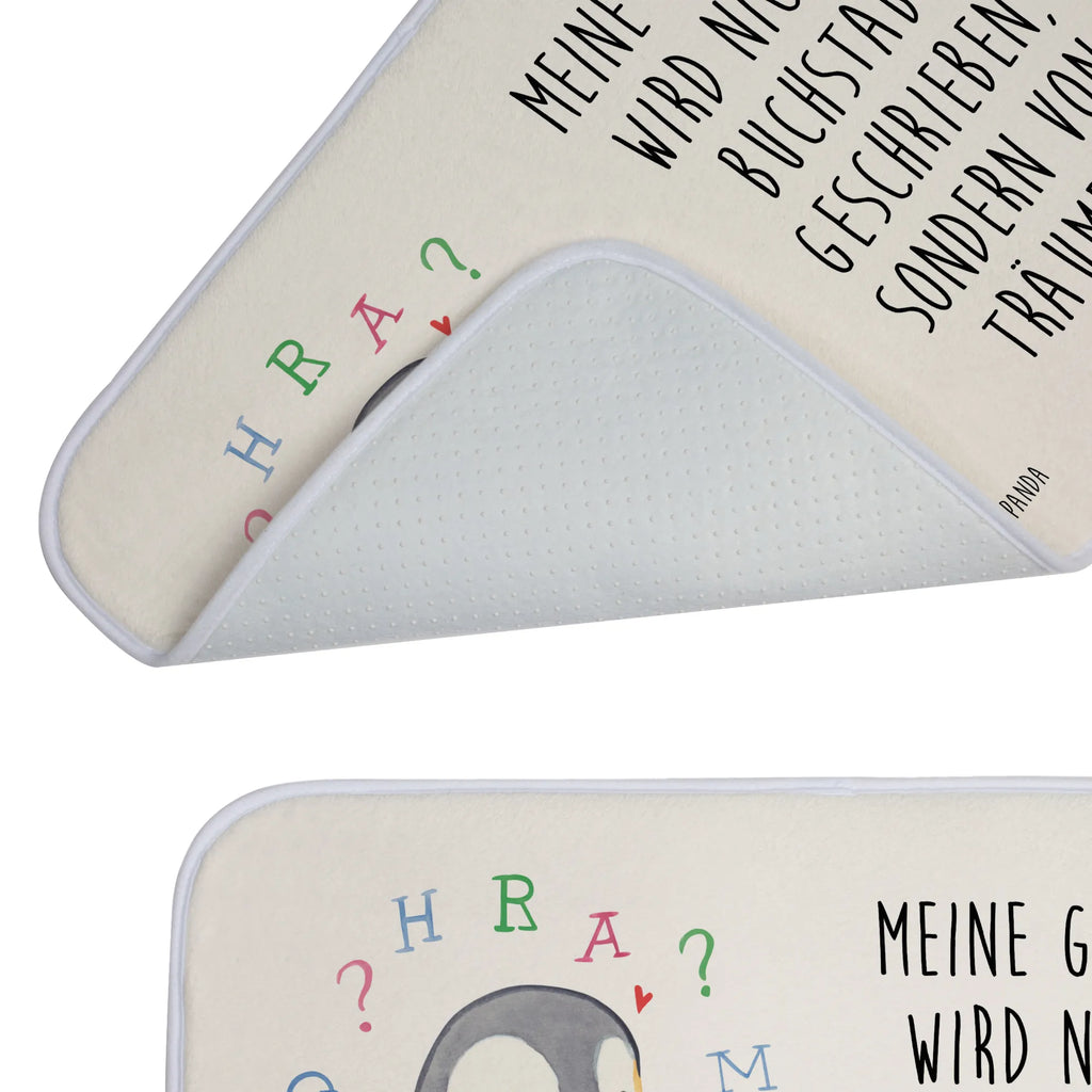 Bath mat Penguin Dyslexia non-slip, Bath rug, Bath mat, Shower mat