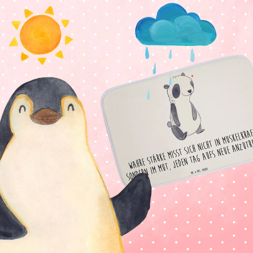 Bath mat Panda muscle atrophy Bath rug, Bath mat, Shower mat, non-slip