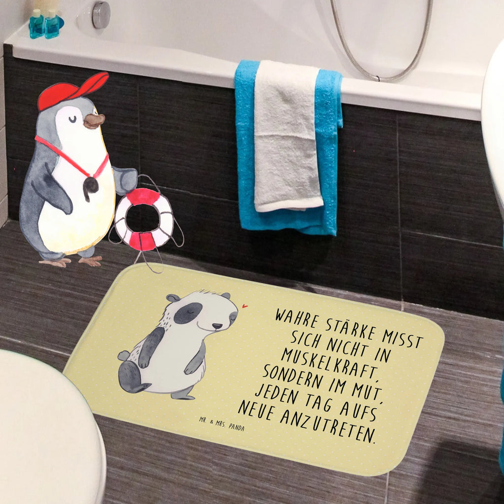 Bath mat Panda muscle atrophy Bath rug, Bath mat, Shower mat, non-slip