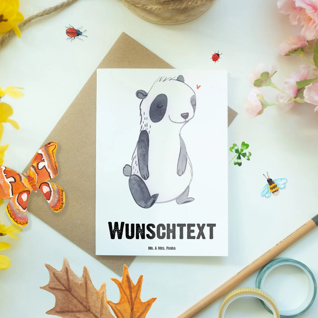 Personalised greetings card Panda muscle atrophy Grußkarten personalisiert, Personalisierte Grußkarte, Personalisierte Einladungskarte, Personalisierte Geburtstagskarte, Grußkarte mit persönlichen Nachrichten, Grußkarte mit Namen, Grußkarte selber drucken, Personalisierte Karte, Grußkarte als Geldgeschenk, Grußkarte selbst gestalten, Personalisierte Glückwunschkarte, Personalisiertere Klappkarte, Personalisierte Hochzeitskarte, SMA, Spinale Muskelatrohie, Panda, Muskelschwund, Muskelatrophie, Atrophie