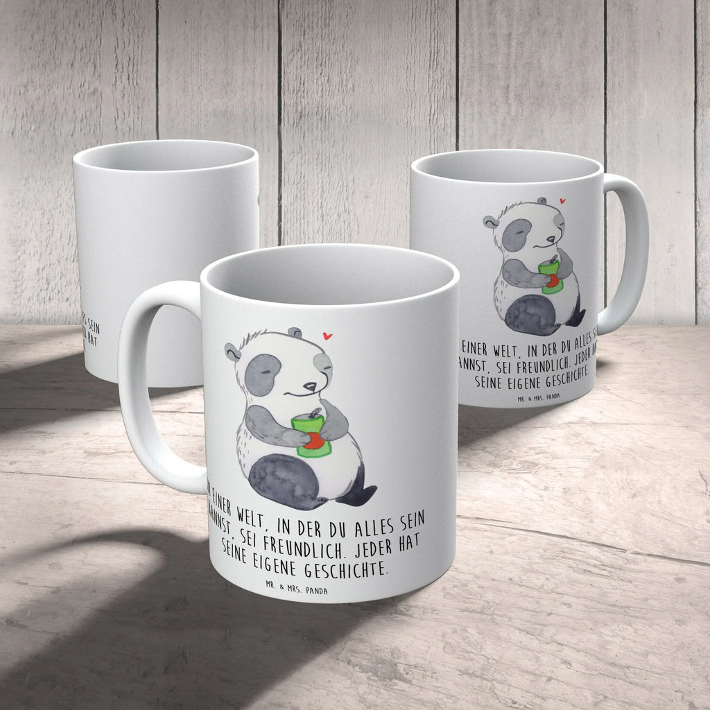 Tasse Panda Depression Teetasse, Keramiktasse, Bürotasse, Geschenktasse, Tasse mit Zitaten, Porzellantasse, Tasse mit Motiven, Kaffeetasse, Tasse, affektiven Störung, Panda, depressiv, Stimmungstief, Antriebslosigkeit, Depression