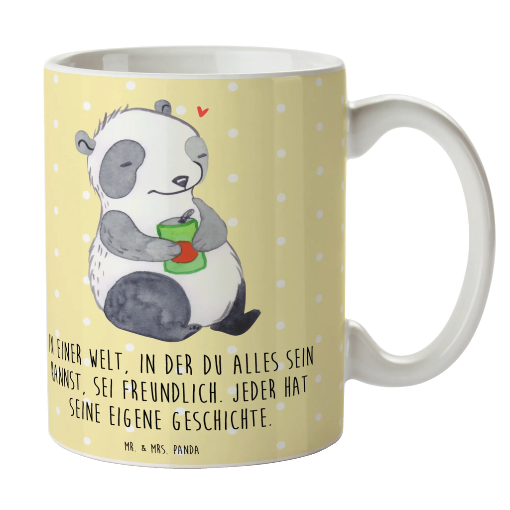 Tasse Panda Depression Teetasse, Keramiktasse, Bürotasse, Geschenktasse, Tasse mit Zitaten, Porzellantasse, Tasse mit Motiven, Kaffeetasse, Tasse, affektiven Störung, Panda, depressiv, Stimmungstief, Antriebslosigkeit, Depression