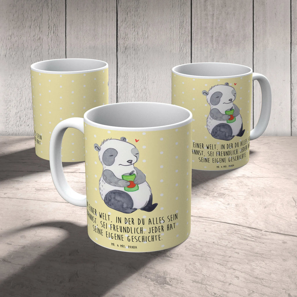 Tasse Panda Depression Teetasse, Keramiktasse, Bürotasse, Geschenktasse, Tasse mit Zitaten, Porzellantasse, Tasse mit Motiven, Kaffeetasse, Tasse, affektiven Störung, Panda, depressiv, Stimmungstief, Antriebslosigkeit, Depression