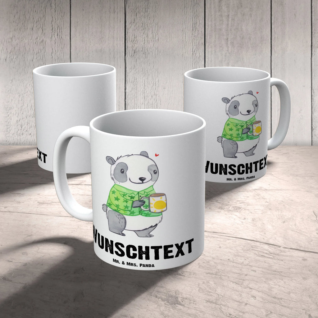 Spersonalizowany kubek Panda Wypalenie zawodowe Tasse mit Namen, Tasse, Wunschname, Personalisierte Tasse, Namen, Namenstasse, Personalisiert, Drucken, Überlastung, Burnout, Erschöpfung, Panda