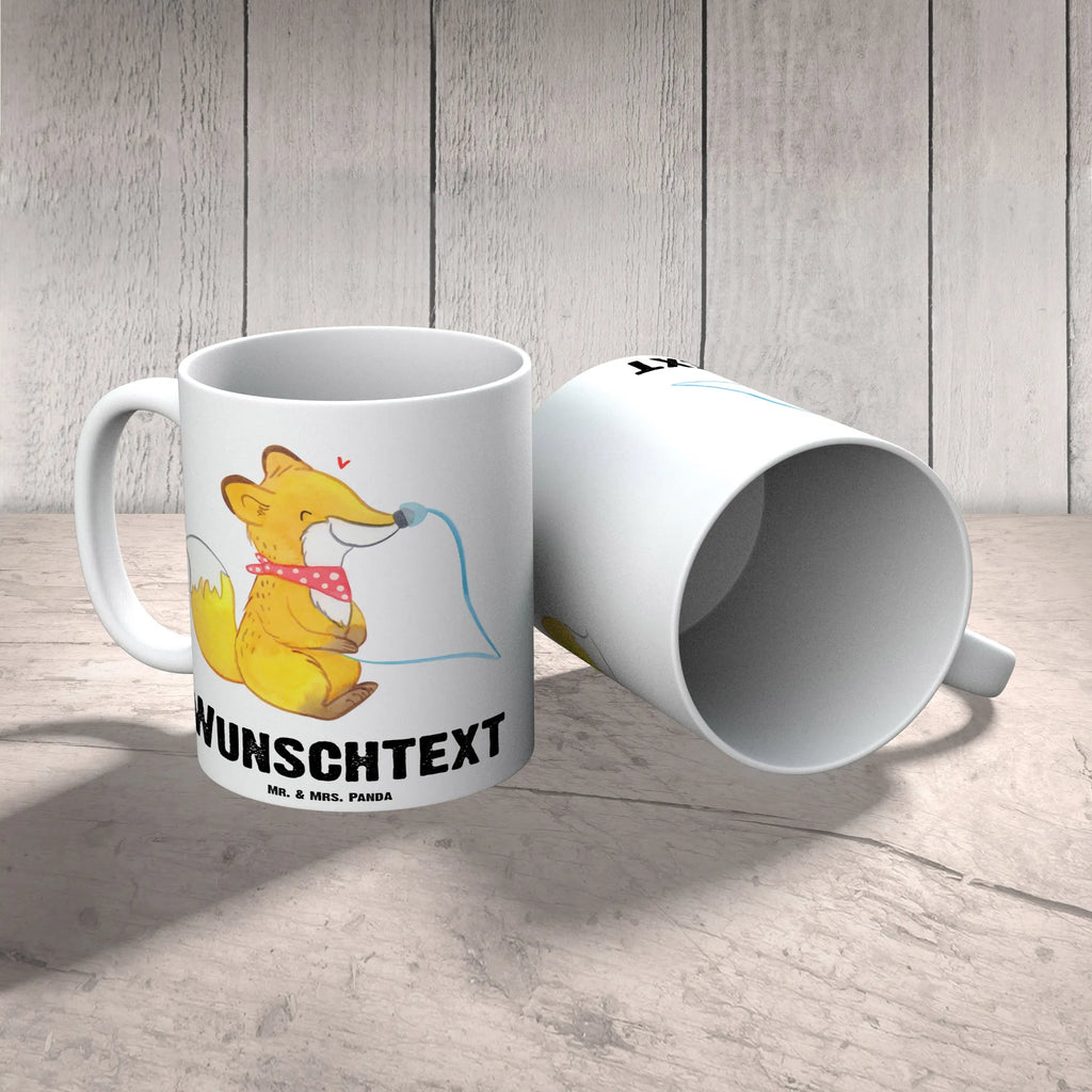 Personalised cup Fox gastric tube Tasse mit Namen, Wunschname, Namen, Personalisierte Tasse, Personalisiert, Drucken, Tasse, Namenstasse, Fuchs, Schluckstörungen, Magensonde