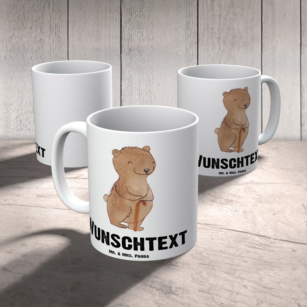 Personalised cup Bear Parkinson Tasse, Namenstasse, Personalisiert, Tasse mit Namen, Drucken, Wunschname, Personalisierte Tasse, Namen, Morbus Parkinson, Bär, Parkinson, neurodegenerative Erkrankung