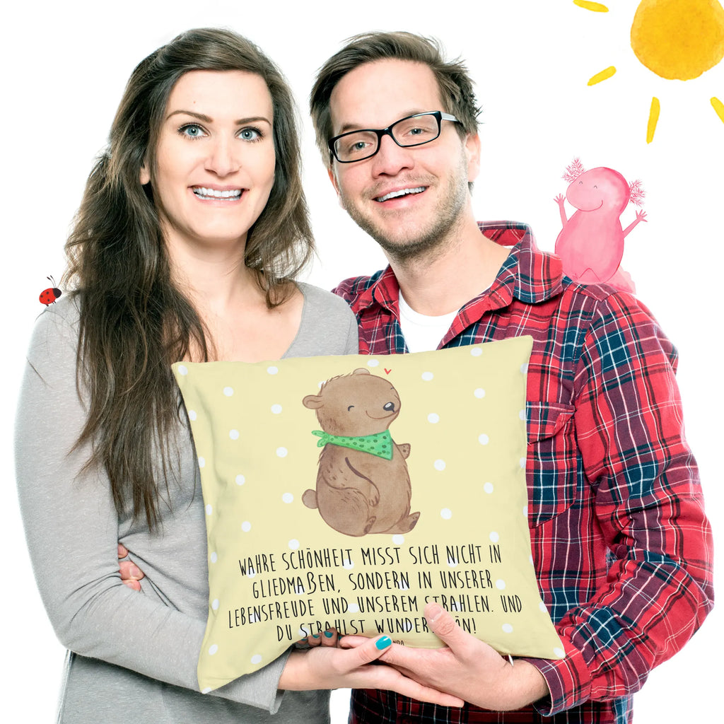 Cushion Bear Dysmelia bedroom, bed, pad, sofa, fluffy, pillows, settee, couch, 40x40, 40 x 40, soft, pillow case, cushion, Pillow