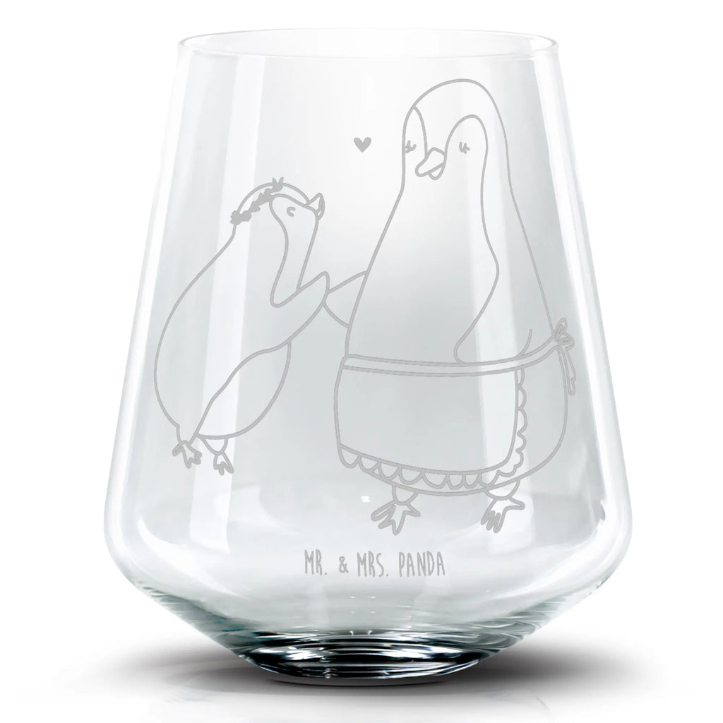 Cocktail Glass Penguin with child Family, Father's Day, Mother's Day, brother, sister, Mom, Dad, Mother, Mummy, Mommy, Gift, Birthday