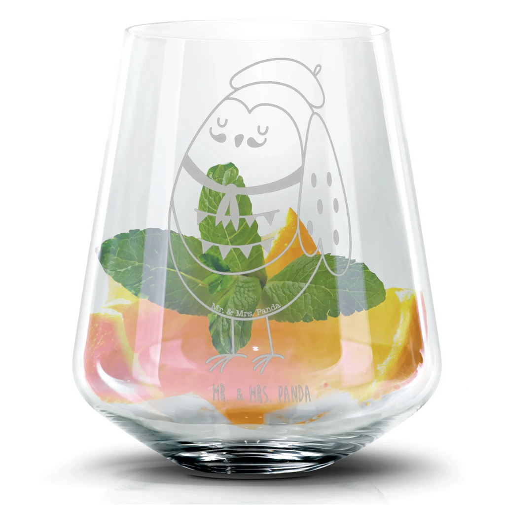 Cocktail Glass Owl France owl, forest animal, bird, nocturnal, gift ideas, birthday present, illustrated, funny, romantic gift, owl decor, Say beautiful, Owl, hibou, Say French, Life is beautiful, Owl decoration, Owls, La vie est belle, France