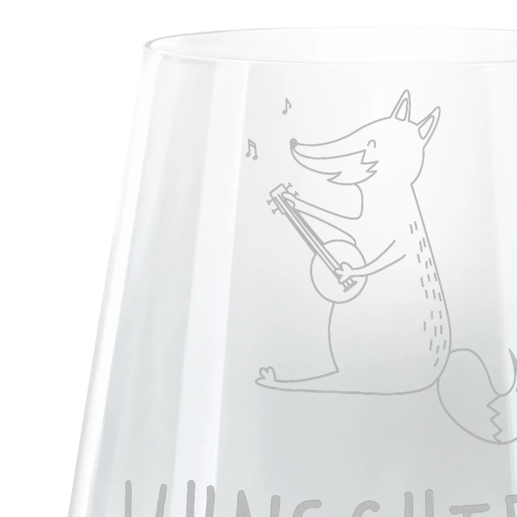 Personalizowany kieliszek koktajlowy Lis gitara Lis