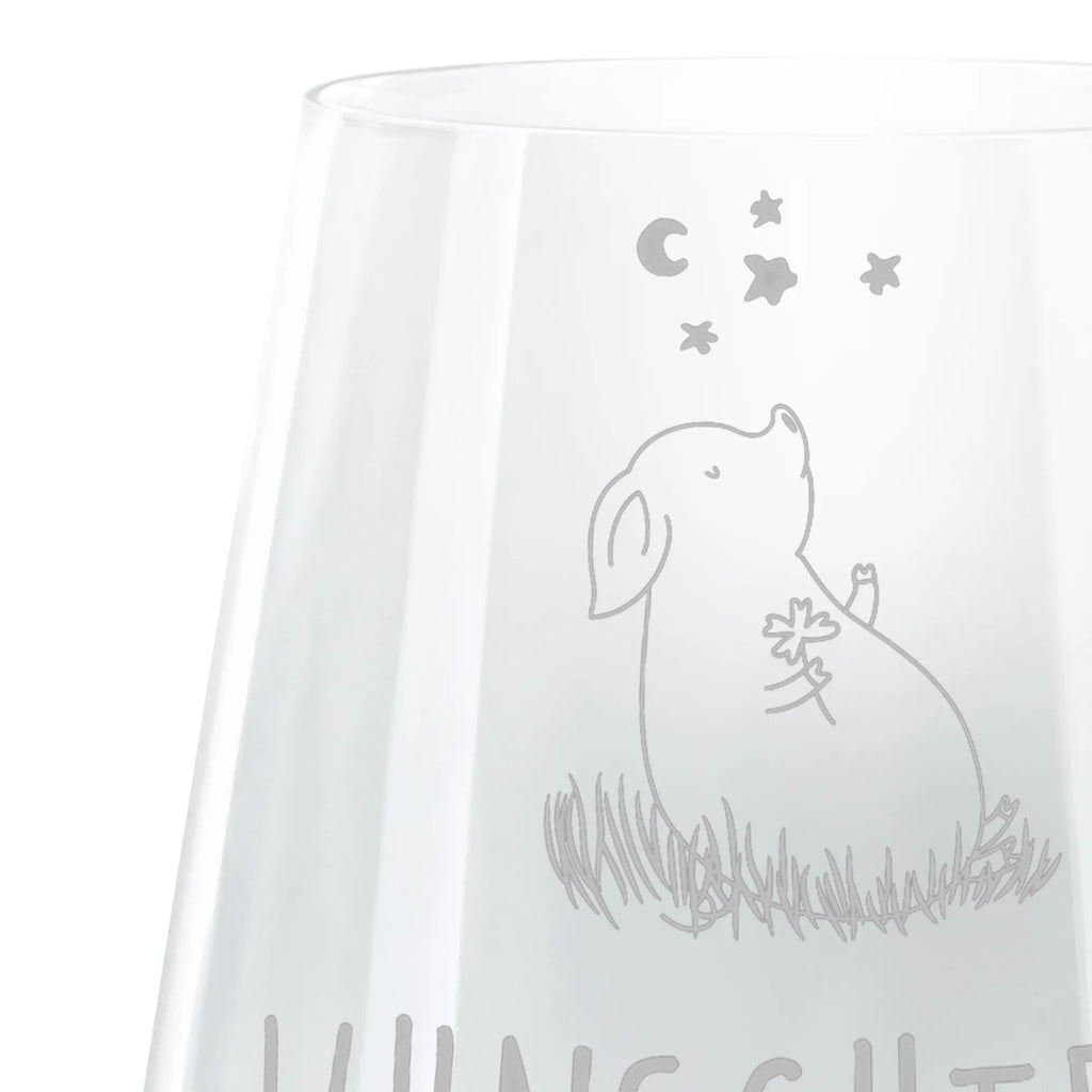 Personalized Cocktail Glass Pig Luck small animals, cute, funny, cute animal motives, hand drawn, small world, funny sayings, good mood, happy, gifts, gift ideas, special gifts, animal lover, card, Lucky bastard. Luck, motivation, lucky charm, piglet, goals, stars, asterisks, pig, dreams