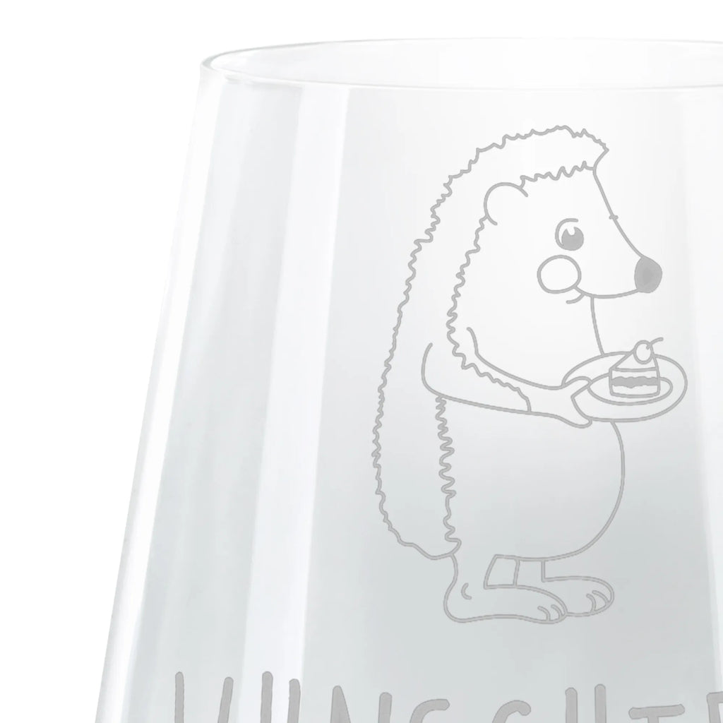 Personalized Cocktail Glass Hedgehog piece of cake small animals, cute, funny, cute animal motives, hand drawn, small world, funny sayings, good mood, happy, gifts, gift ideas, special gifts, animal lover, card, cake, food saying, hedgehog, bake cake, baking gift, birthday cake, invitation party