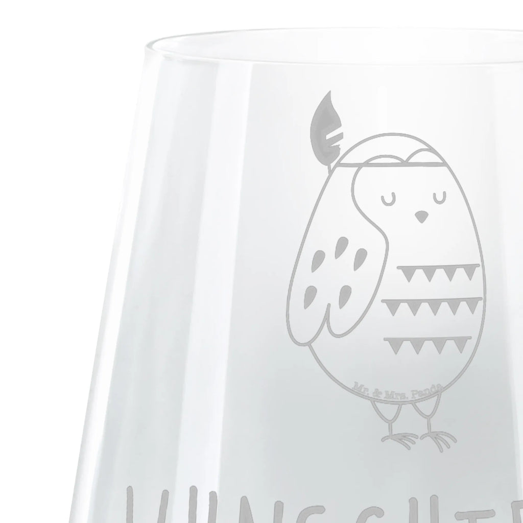 Personalized Cocktail Glass Owl feather headdress owl, forest animal, bird, nocturnal, gift ideas, birthday present, illustrated, funny, romantic gift, owl decor, Owl decoration, Owl, Travel saying, Decoration, Life is an adventure, Feather decoration, Beautiful saying, Indian saying