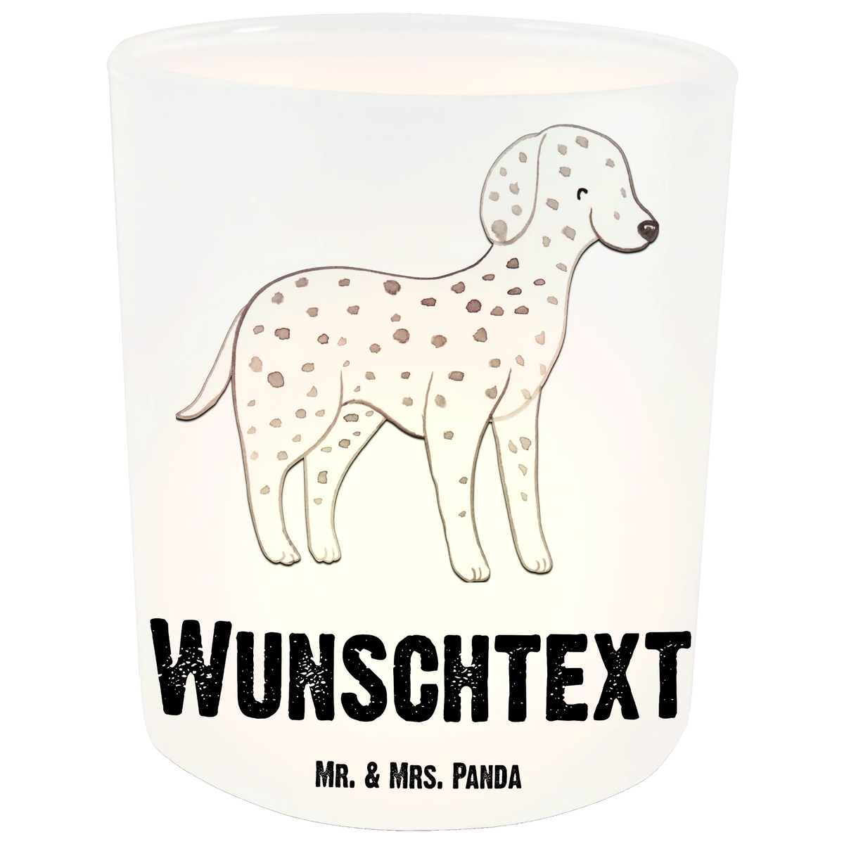 Personalised lantern Dalmatian Lifesaver gift, animal lover, giving, dog breed, purebred dog, dog owner, puppy