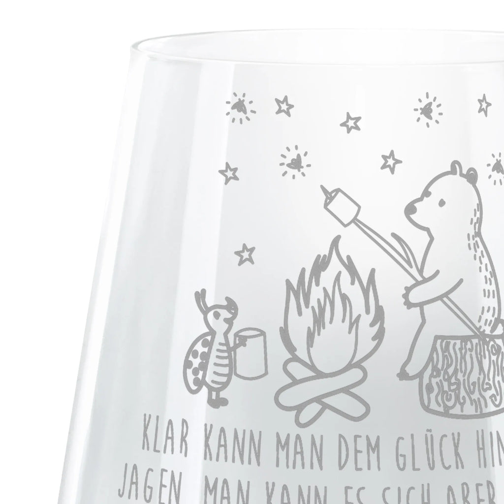 Engraved Wind Light Bear & Ladybird campfire bear, teddy, teddy bear, cuddly toy, Campfire