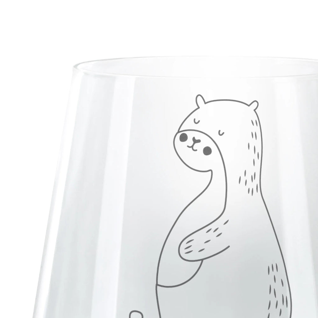 Gravur Teelicht Otter Bauch Teelicht, Gravur Windlicht, Windlicht aus Glas, Teelichthalter, Romatisches Windlicht, Otter, Fischotter, Seeotter, Otter Seeotter See Otter