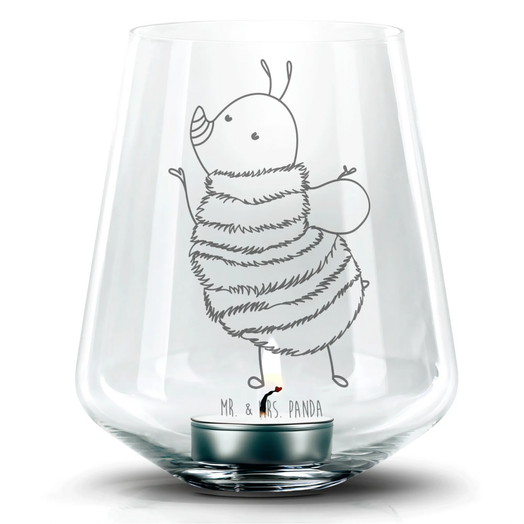 Gravur Teelicht Hummel flauschig Teelicht, Teelichthalter, Gravur Windlicht, Windlicht aus Glas, Romatisches Windlicht, Tiermotive, Gute Laune, lustige Sprüche, Tiere, Blume, Biene, Hummel, Flauschig, Natur