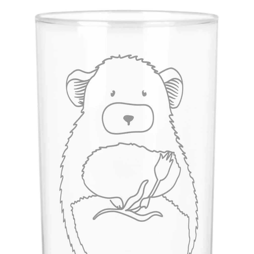 Szklanka na wodę szynszyla kwiat Motywy zwierzęce, dobra energia, zabawne powiedzonka, zwierzęta